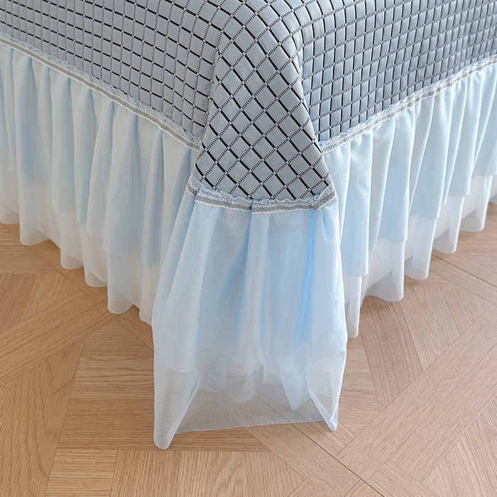 91家纺网 家纺一手货源 找家纺 （总）冬然家纺 2026新款立体爽肤格凉席