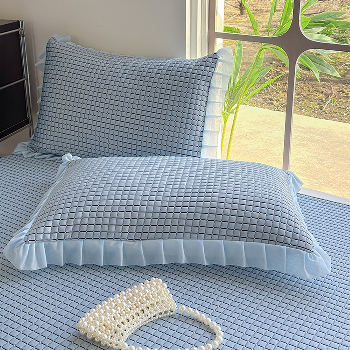 91家纺网 家纺一手货源 找家纺 （总）冬然家纺 2026新款立体爽肤格凉席