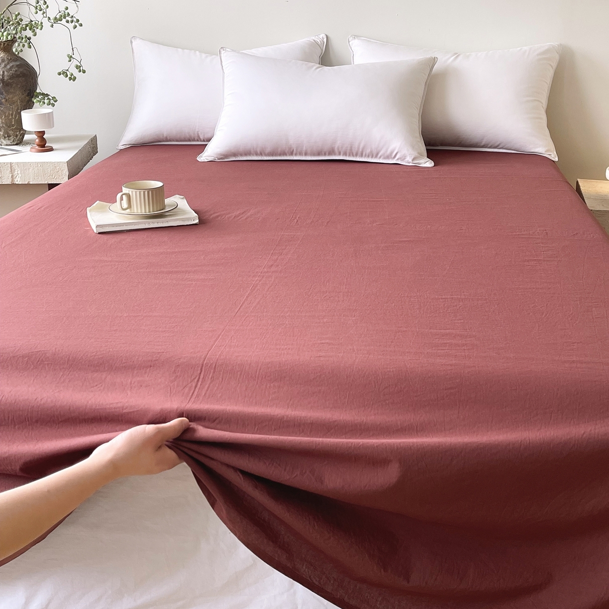 91家纺网 家纺一手货源 找家纺 （总）春皖家纺 2026春夏新款双拼全棉水洗棉单床单床单单件单品床单