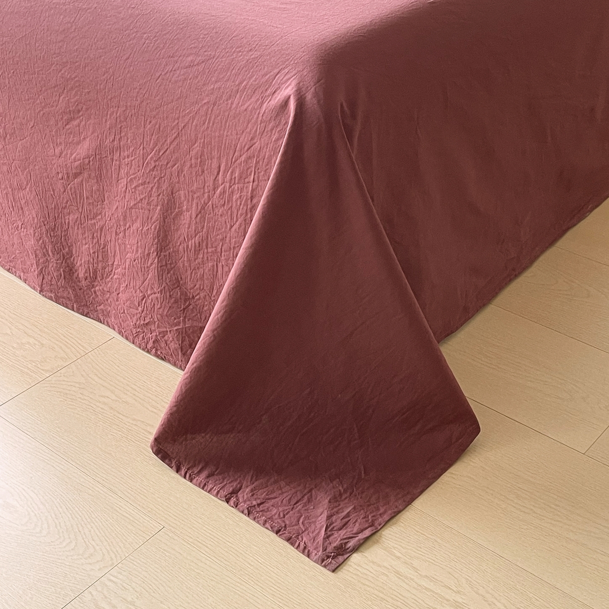 91家纺网 家纺一手货源 找家纺 （总）春皖家纺 2026春夏新款双拼全棉水洗棉单床单床单单件单品床单