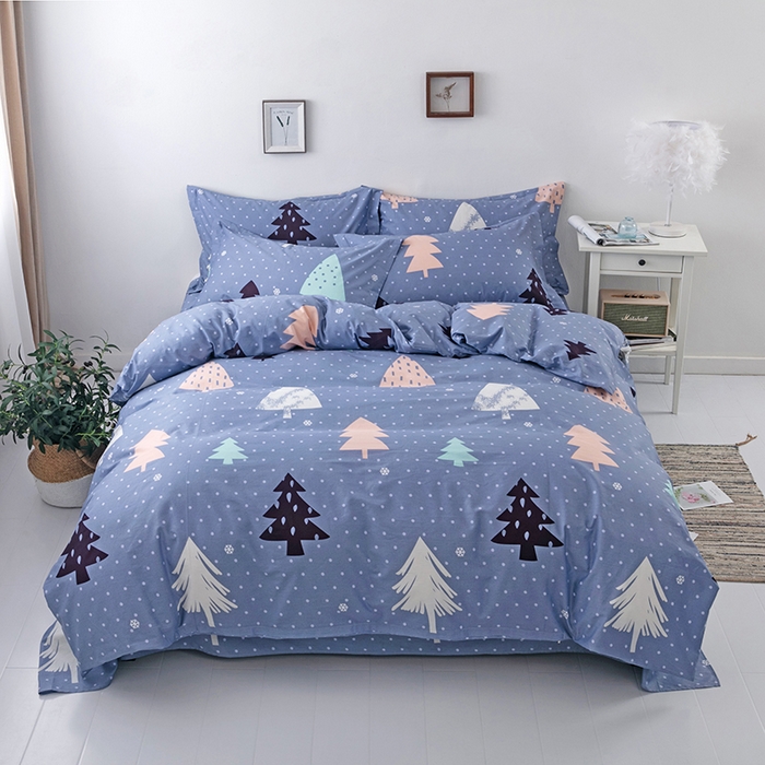 91家纺网 家纺一手货源 找家纺 （总）安逸家纺 2026新款12868系列全棉学生三件套纯棉学生宿舍三件套