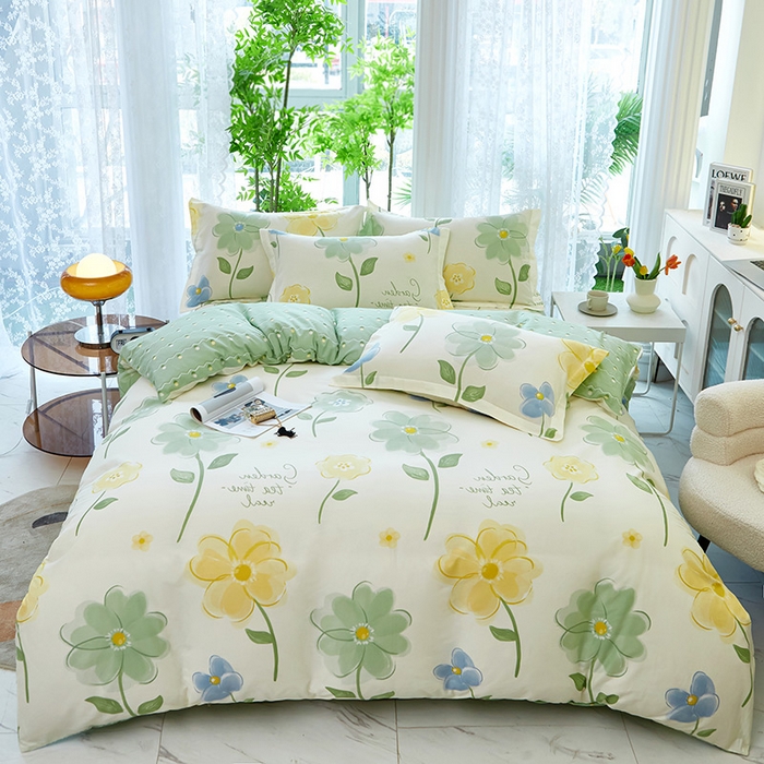 91家纺网 家纺一手货源 找家纺 （总）安逸家纺 2026新款12868系列全棉学生三件套纯棉学生宿舍三件套