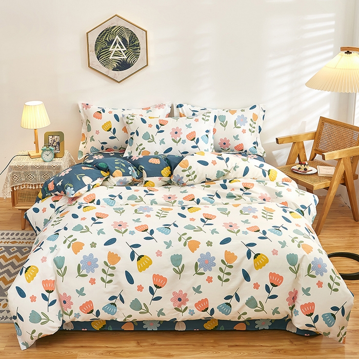 91家纺网 家纺一手货源 找家纺 （总）安逸家纺 2026新款12868系列全棉学生三件套纯棉学生宿舍三件套