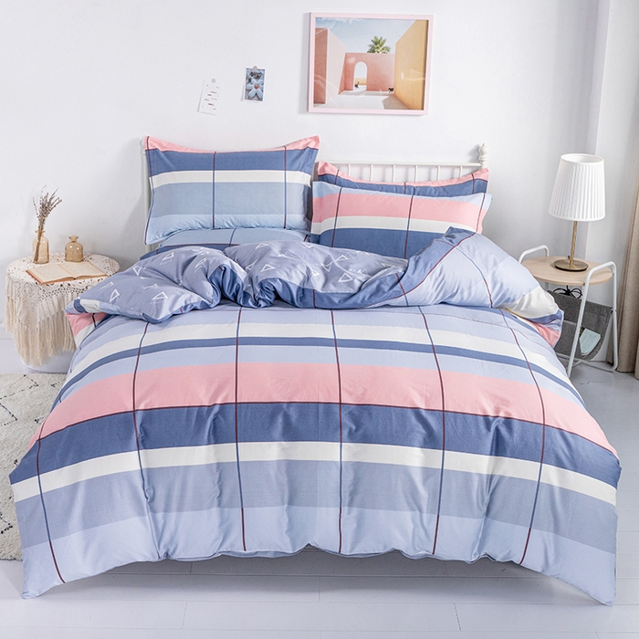 91家纺网 家纺一手货源 找家纺 （总）安逸家纺 2026新款12868系列全棉学生三件套纯棉学生宿舍三件套