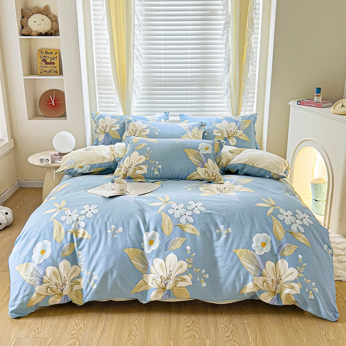 91家纺网 家纺一手货源 找家纺 （总）安逸家纺 2026新款12868系列全棉学生三件套纯棉学生宿舍三件套