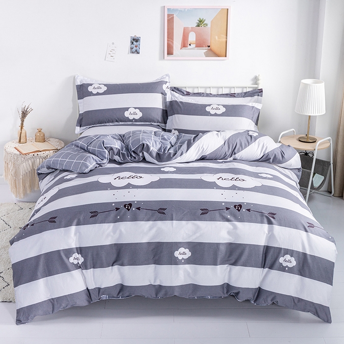 91家纺网 家纺一手货源 找家纺 （总）安逸家纺 2026新款12868系列全棉学生三件套纯棉学生宿舍三件套