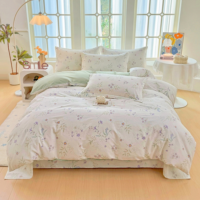 91家纺网 家纺一手货源 找家纺 （总）安逸家纺 2026新款12868系列全棉学生三件套纯棉学生宿舍三件套