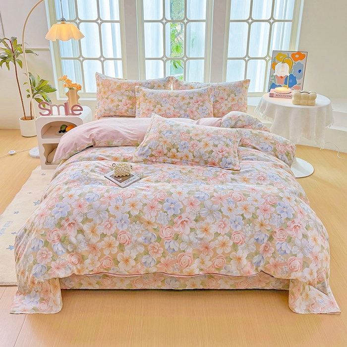 91家纺网 家纺一手货源 找家纺 （总）安逸家纺 2026新款12868系列全棉学生三件套纯棉学生宿舍三件套