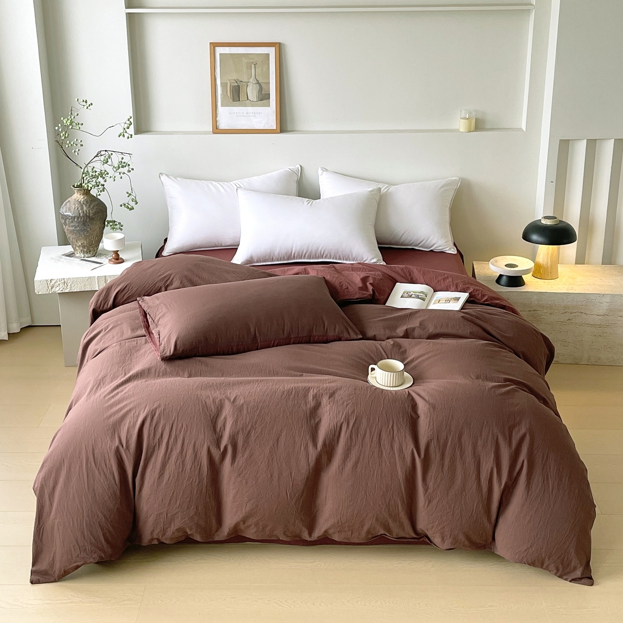 91家纺网 家纺一手货源 找家纺 （总）春皖家纺 2026春夏新款双拼全棉水洗棉单被套被套单件单品被套