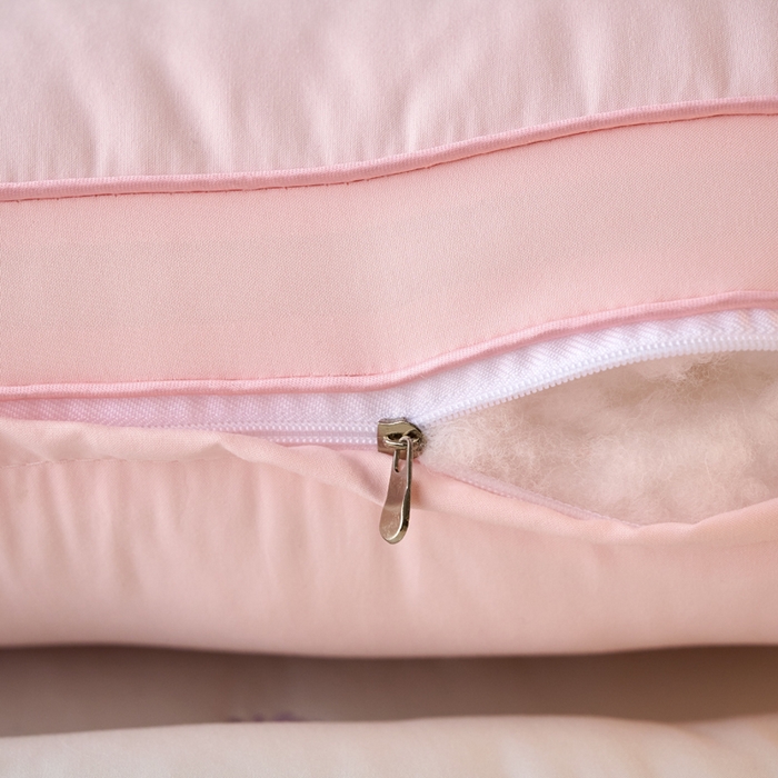 91家纺网 家纺一手货源 找家纺 （总）帝诺妮枕芯坊 2026新款亲肤羽丝棉枕芯-一路生花