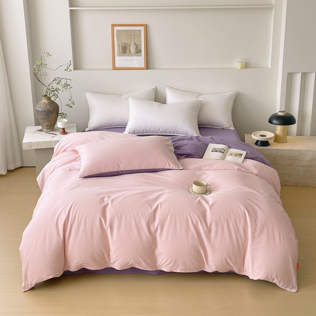 91家纺网 家纺一手货源 找家纺 （总）春皖家纺 2026春夏新款双拼全棉水洗棉单被套被套单件单品被套