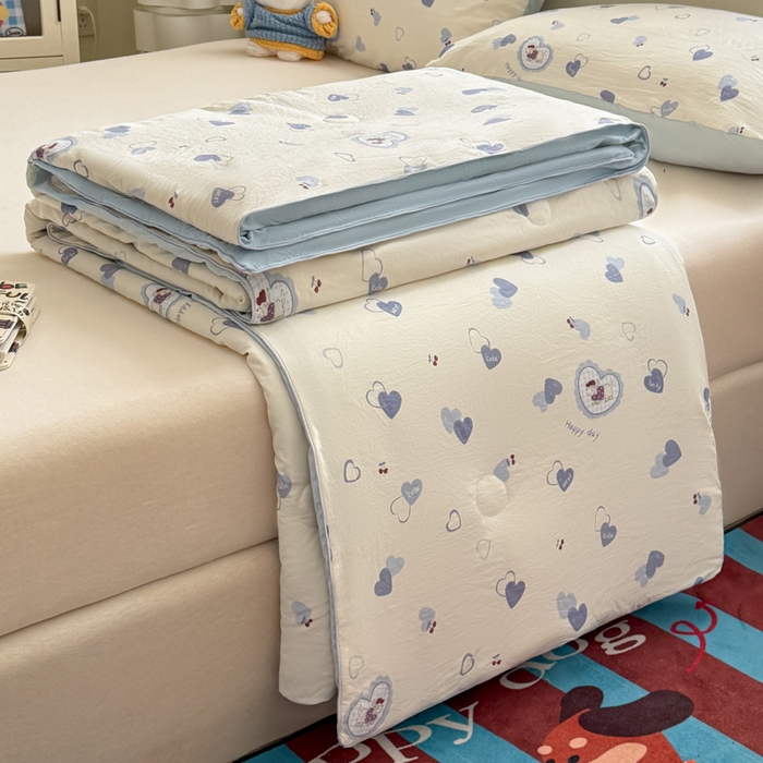 91家纺网 家纺一手货源 找家纺 （总）漫仙阁家纺 2026新款空调被保暖透气抗菌夏被子被芯