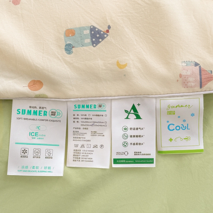 91家纺网 家纺一手货源 找家纺 漫仙阁家纺 2026新款空调被保暖透气抗菌夏被子被芯 家园