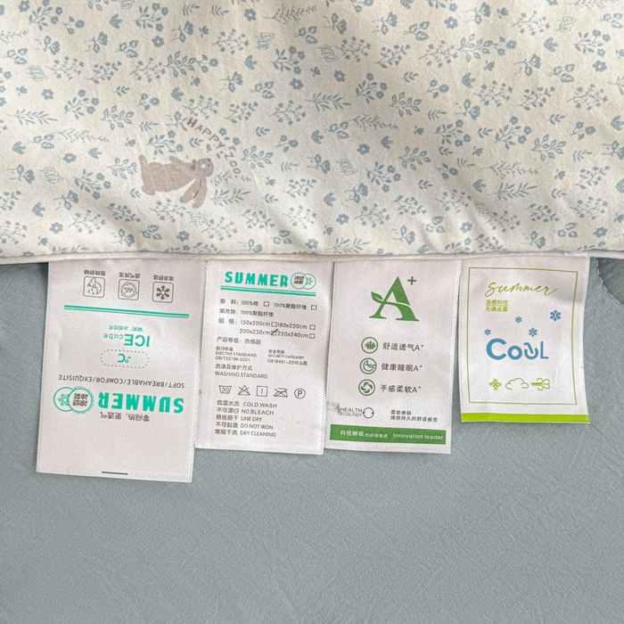 91家纺网 家纺一手货源 找家纺 漫仙阁家纺 2026新款空调被保暖透气抗菌夏被子被芯 萌物