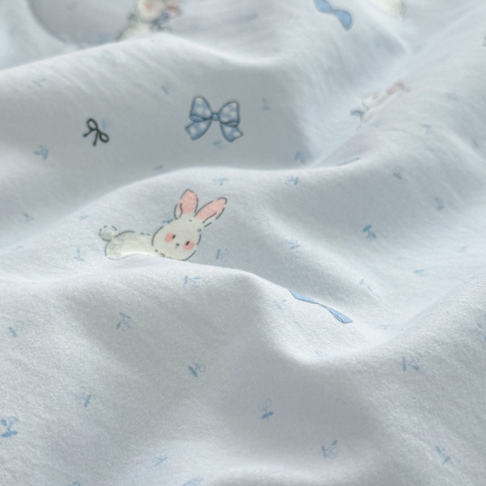 91家纺网 家纺一手货源 找家纺 漫仙阁家纺 2026新款空调被保暖透气抗菌夏被子被芯 软萌兔