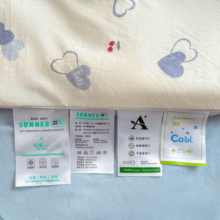 91家纺网 家纺一手货源 找家纺 漫仙阁家纺 2026新款空调被保暖透气抗菌夏被子被芯 甜心狗