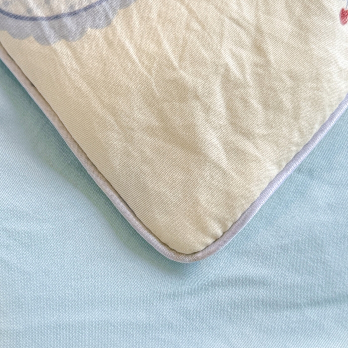 91家纺网 家纺一手货源 找家纺 漫仙阁家纺 2026新款空调被保暖透气抗菌夏被子被芯 甜心狗