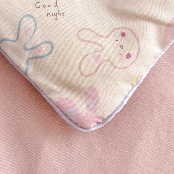 91家纺网 家纺一手货源 找家纺 漫仙阁家纺 2026新款空调被保暖透气抗菌夏被子被芯 兔耳朵