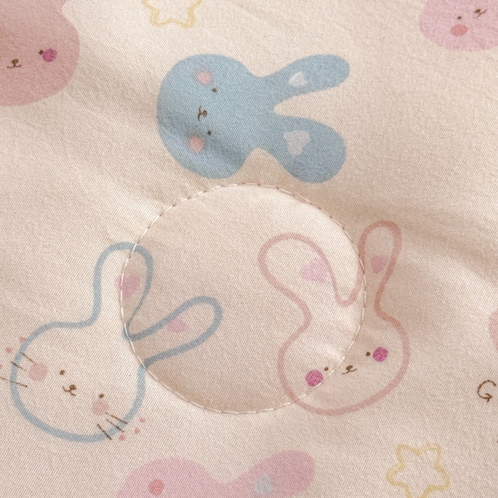 91家纺网 家纺一手货源 找家纺 漫仙阁家纺 2026新款空调被保暖透气抗菌夏被子被芯 兔耳朵