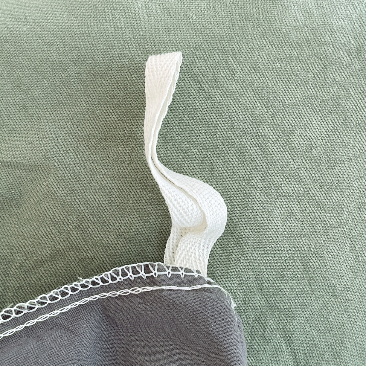 91家纺网 家纺一手货源 找家纺 春皖家纺 2026春夏新款双拼全棉水洗棉单被套被套单件单品被套 墨绿-深灰