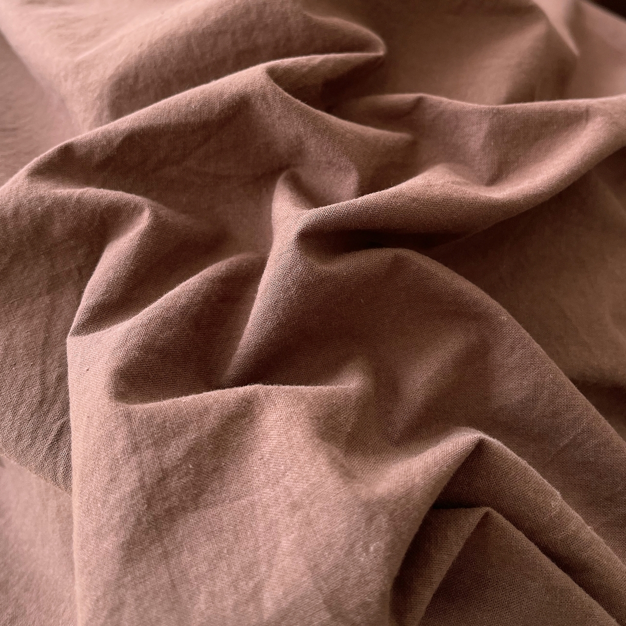 91家纺网 家纺一手货源 找家纺 春皖家纺 2026春夏新款双拼全棉水洗棉单被套被套单件单品被套 慕斯棕-卡其