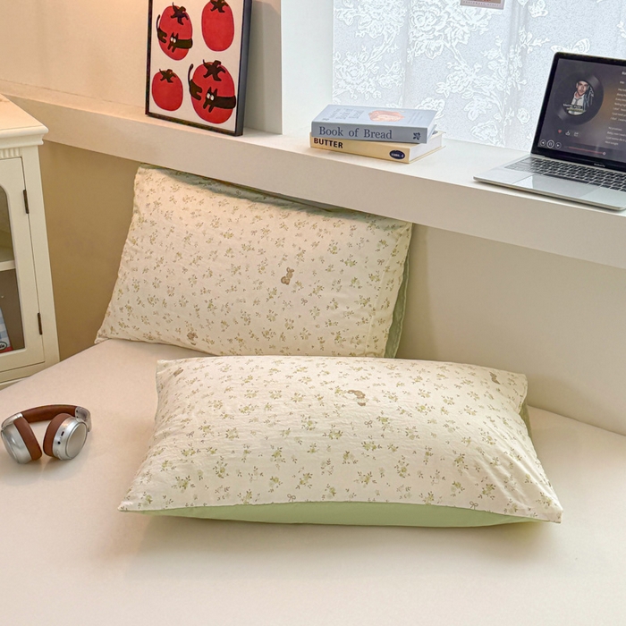 91家纺网 家纺一手货源 找家纺 漫仙阁家纺 2026新款空调被保暖透气抗菌夏被子被芯 叶初开