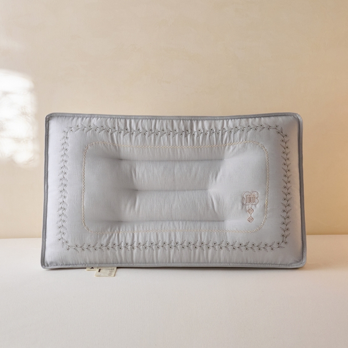 91家纺网 家纺一手货源 找家纺 （总）帝诺妮枕芯坊 2026新款亚麻荞麦护颈枕