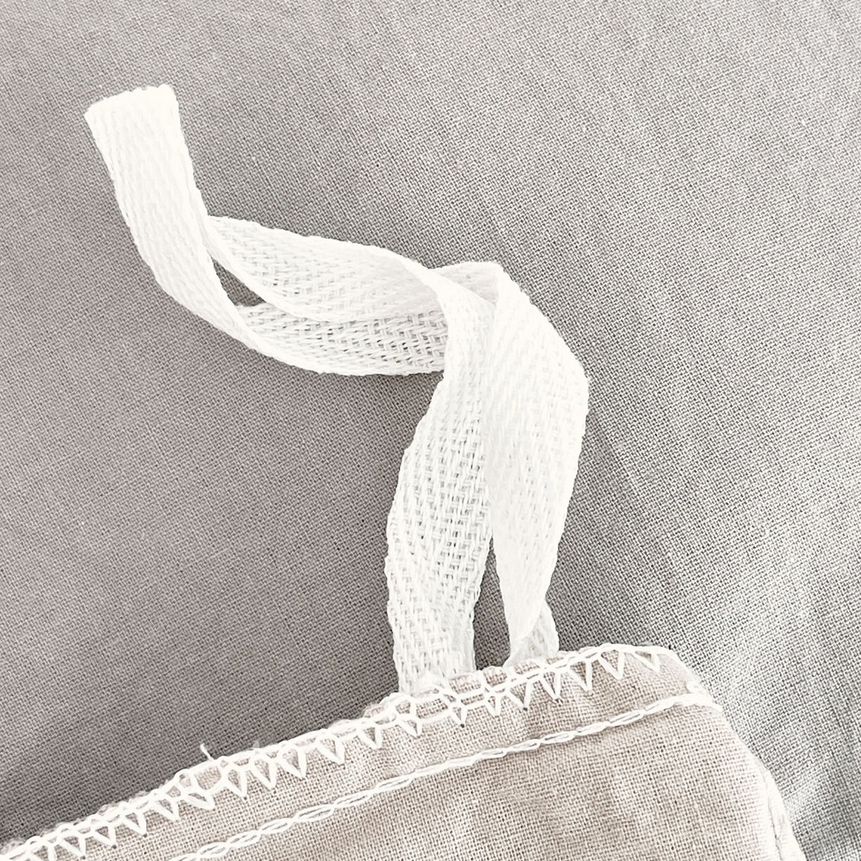 91家纺网 家纺一手货源 找家纺 春皖家纺 2026春夏新款双拼全棉水洗棉单被套被套单件单品被套 浅灰-卡其