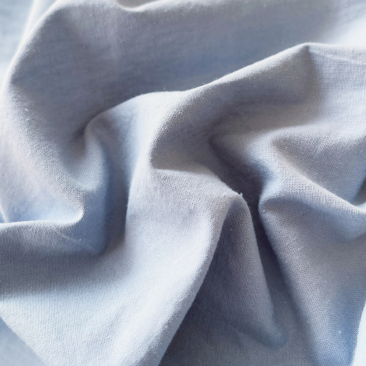 91家纺网 家纺一手货源 找家纺 春皖家纺 2026春夏新款双拼全棉水洗棉单被套被套单件单品被套 浅蓝-樱花粉