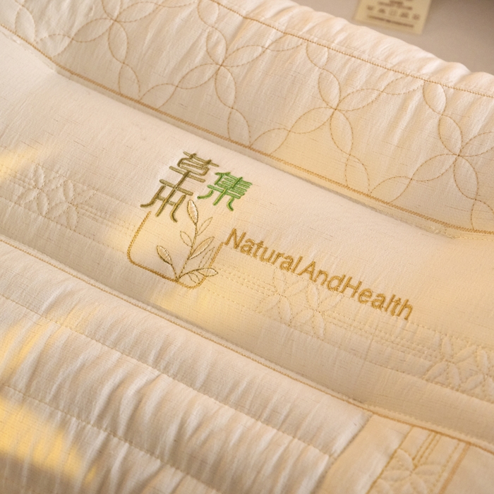 91家纺网 家纺一手货源 找家纺 （总）帝诺妮枕芯坊 2026新款亚麻荞麦护颈枕