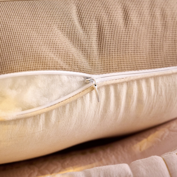 91家纺网 家纺一手货源 找家纺 （总）帝诺妮枕芯坊 2026新款亚麻荞麦护颈枕