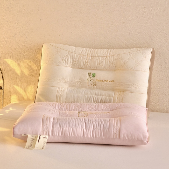 91家纺网 家纺一手货源 找家纺 （总）帝诺妮枕芯坊 2026新款亚麻荞麦护颈枕