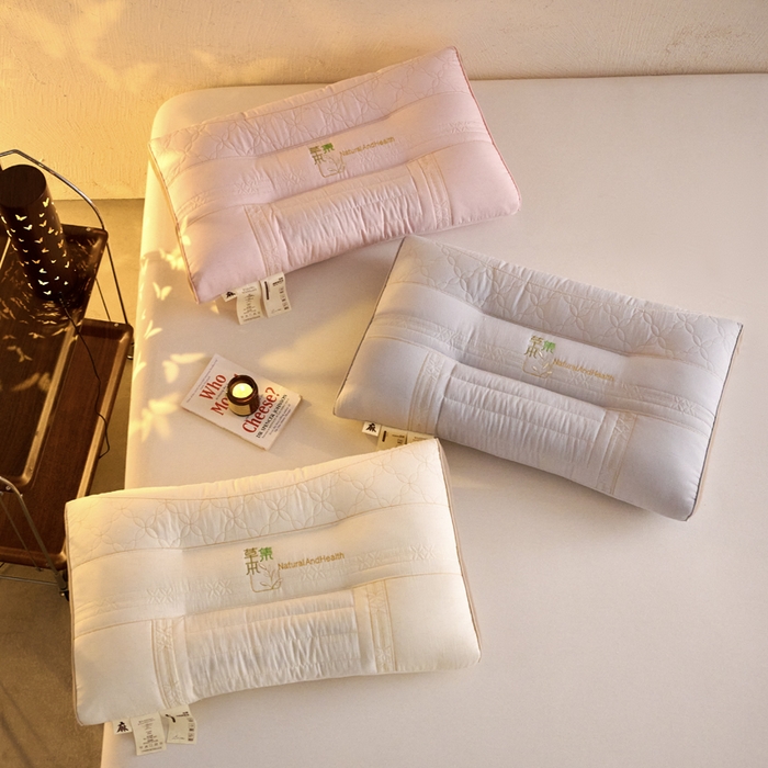 91家纺网 家纺一手货源 找家纺 （总）帝诺妮枕芯坊 2026新款亚麻荞麦护颈枕