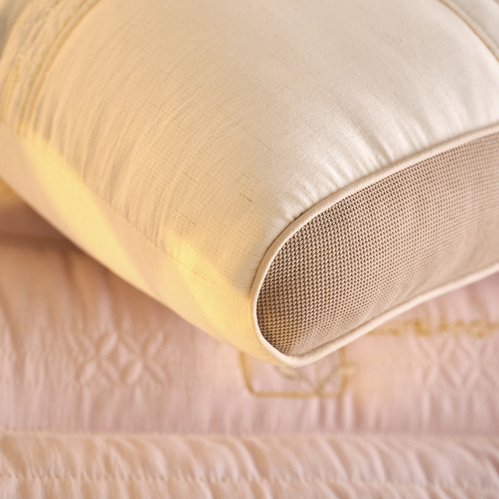 91家纺网 家纺一手货源 找家纺 （总）帝诺妮枕芯坊 2026新款亚麻荞麦护颈枕