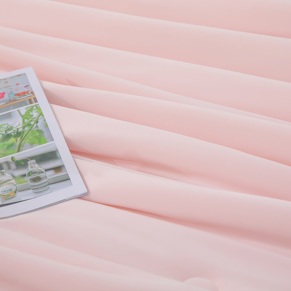 91家纺网 家纺一手货源 找家纺 （总）木兰花 2026新款凉感A类氨纶凉感丝夏被空调被夏凉被