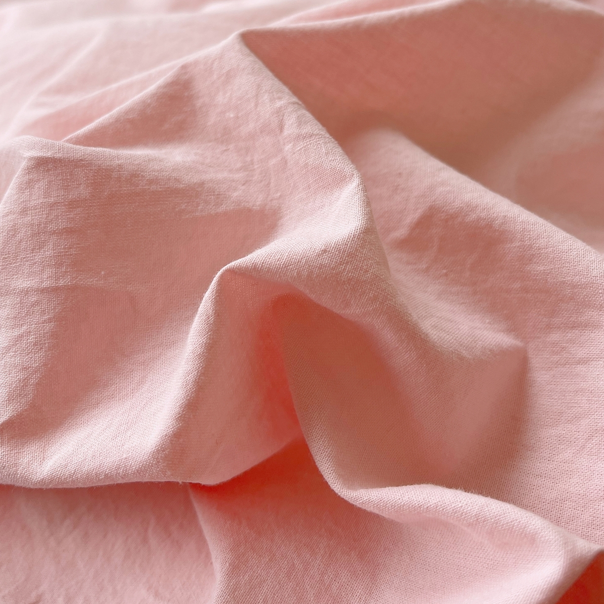 91家纺网 家纺一手货源 找家纺 春皖家纺 2026春夏新款双拼全棉水洗棉单被套被套单件单品被套 樱花粉-青草绿