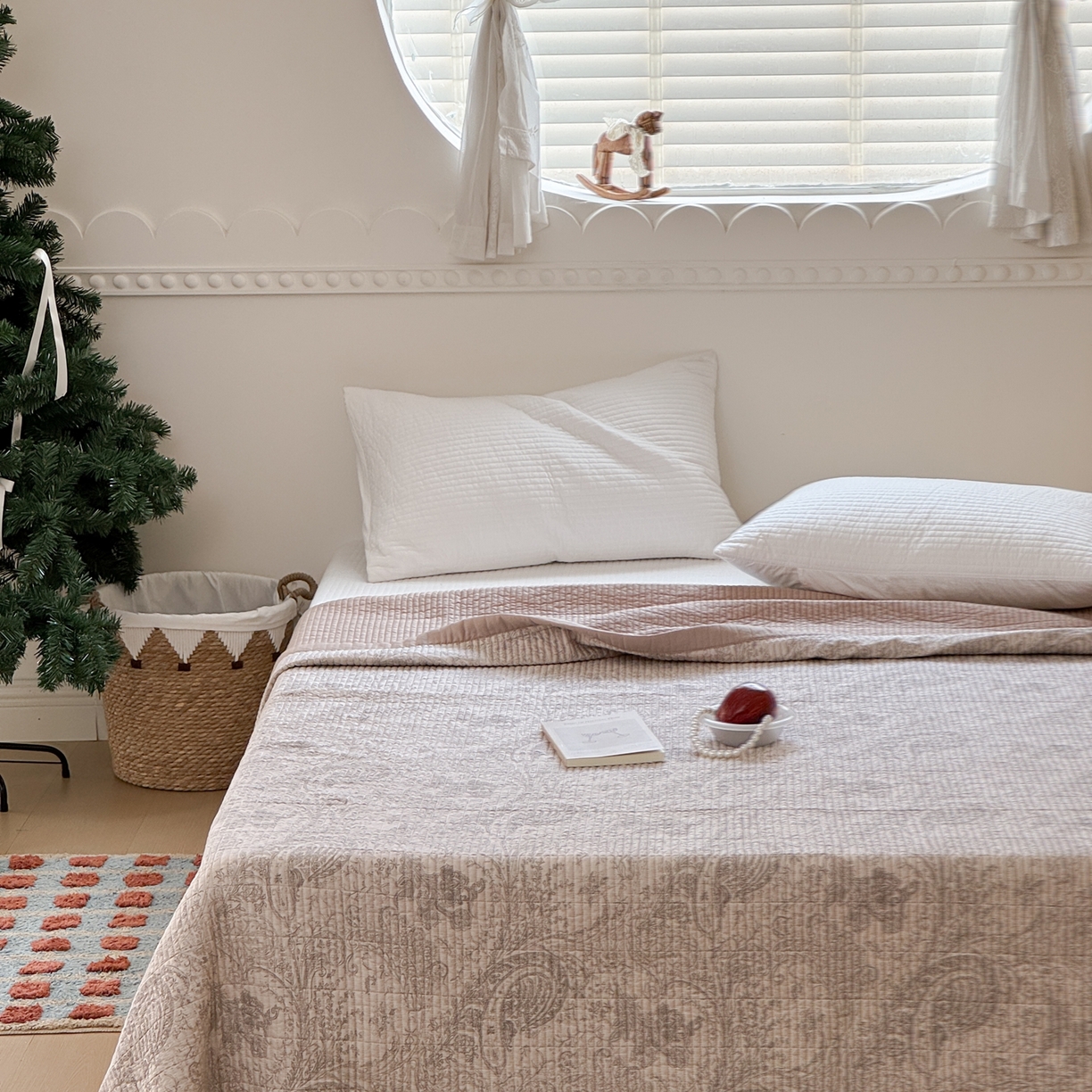 91家纺网 家纺一手货源 找家纺 床盖工厂店 2026新款双面莫代尔天丝软凉席可铺可盖单床盖床盖单件 香岛巴黎-咖