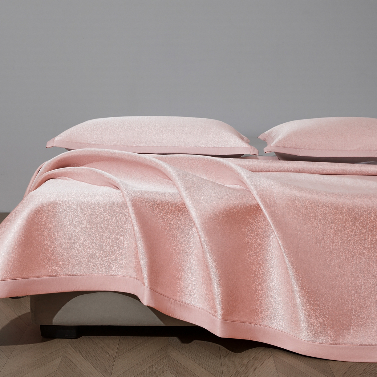 91家纺网 家纺一手货源 找家纺 （总）航途席业 2026新款清澜肌理粗冰丝凉席席子-可机洗