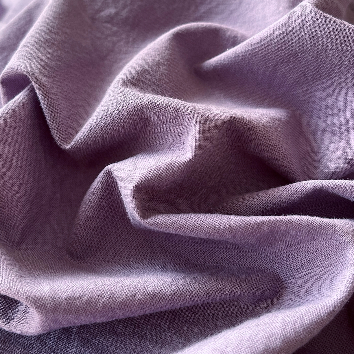 91家纺网 家纺一手货源 找家纺 春皖家纺 2026春夏新款双拼全棉水洗棉单枕套枕套单件单品枕套 水晶紫-浅灰