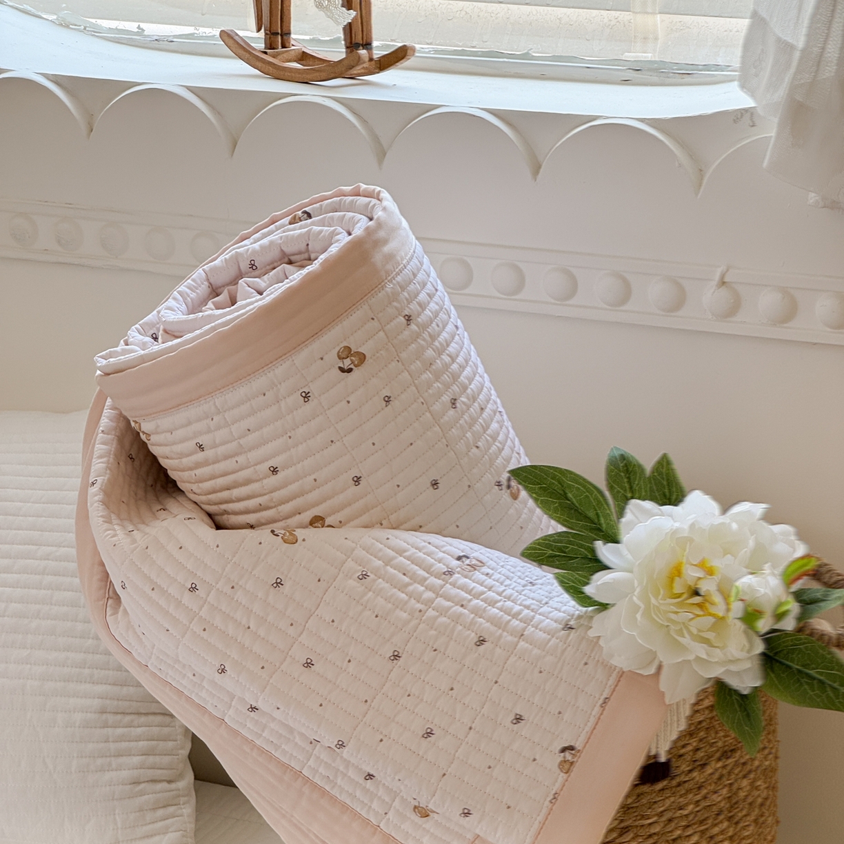 91家纺网 家纺一手货源 找家纺 床盖工厂店 2026新款双面莫代尔天丝软凉席可铺可盖单床盖床盖单件 芝士樱桃-米