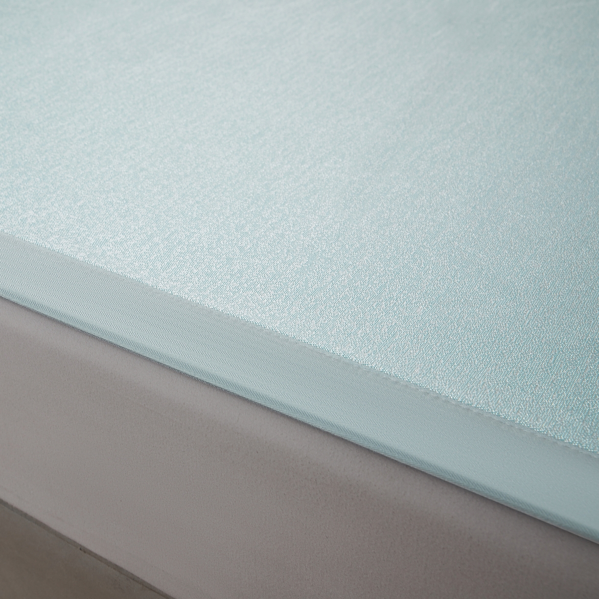 91家纺网 家纺一手货源 找家纺 航途席业 2026新款清澜肌理粗冰丝凉席席子-可机洗 绿