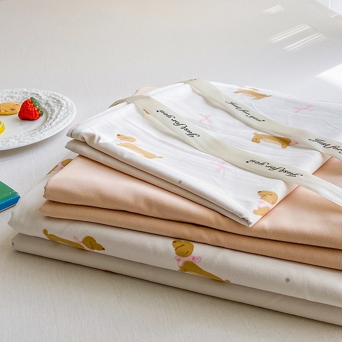 91家纺网 家纺一手货源 找家纺 （总）梦嘉居 2025新款110克超柔云感棉四件套学生宿舍三件套四季款-细节图