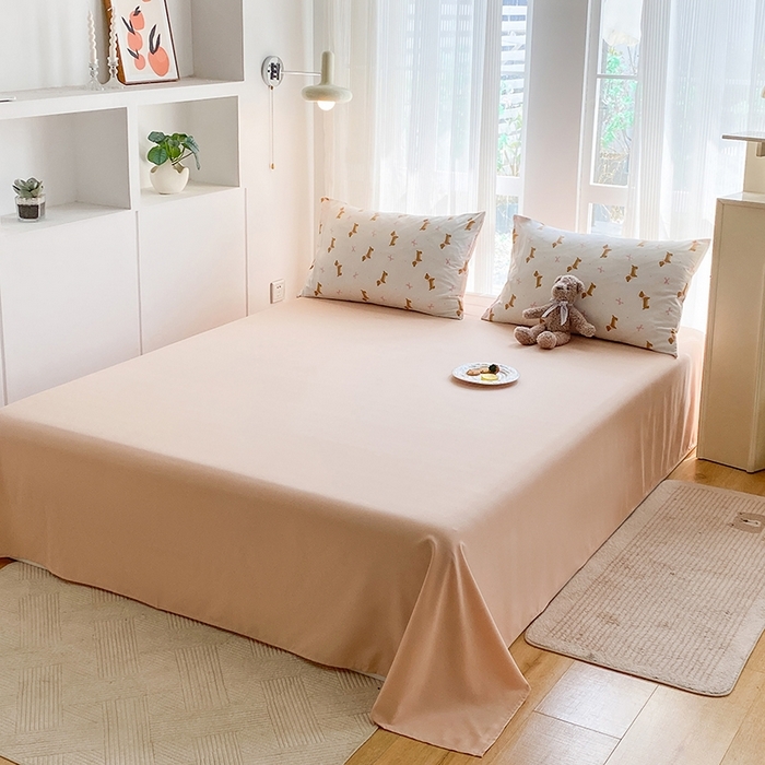 91家纺网 家纺一手货源 找家纺 （总）梦嘉居 2025新款110克超柔云感棉四件套学生宿舍三件套四季款-细节图