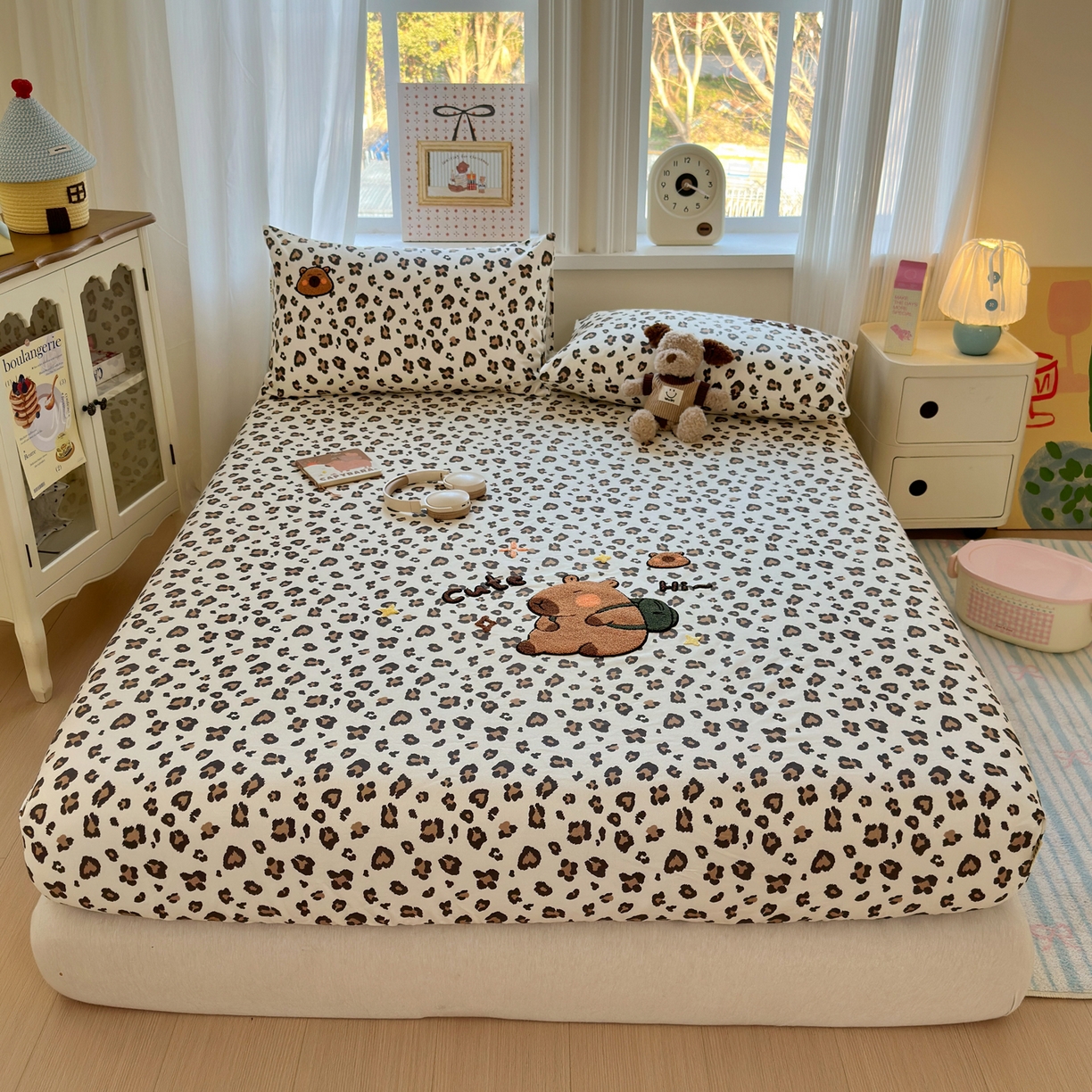 91家纺网 家纺一手货源 找家纺 （总）沐棉家居 2026新款毛巾绣老粗布全棉纯棉床笠单品床笠单件