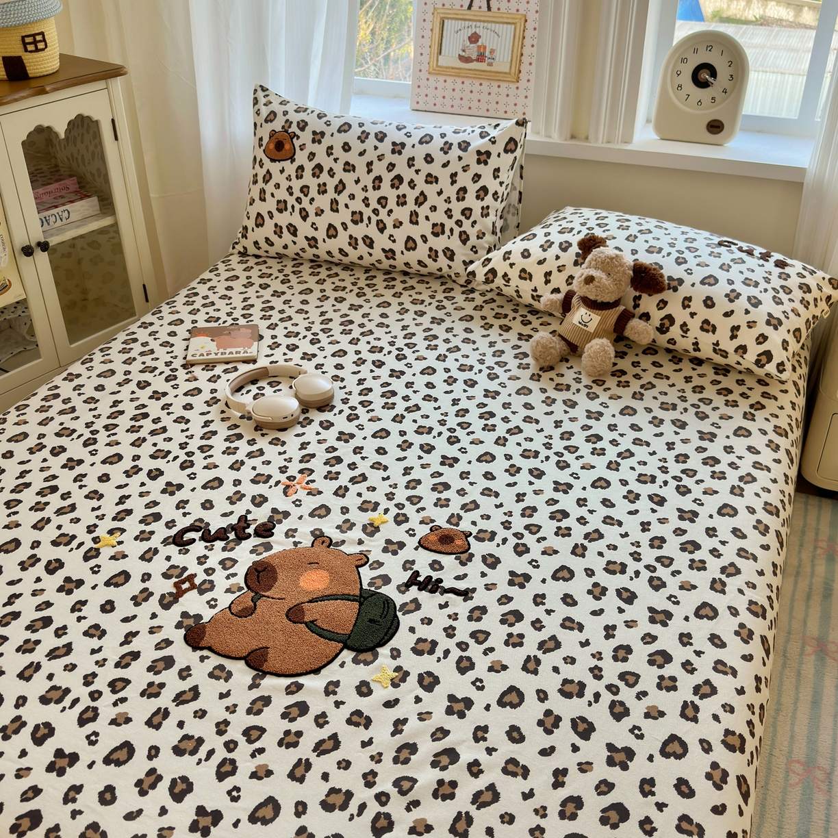 91家纺网 家纺一手货源 找家纺 （总）沐棉家居 2026新款毛巾绣老粗布全棉纯棉床笠单品床笠单件