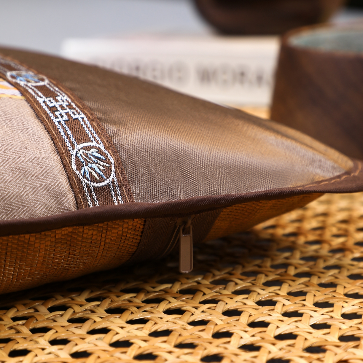 91家纺网 家纺一手货源 找家纺 （总）芯洲  2026年新款夏季冰凉清爽藤席凉席荞麦枕头枕芯