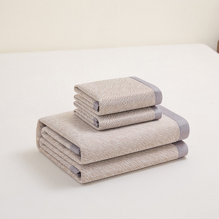 91家纺网 家纺一手货源 找家纺 （总）航途席业 2026新款素锦色织纯冰丝席凉席席子