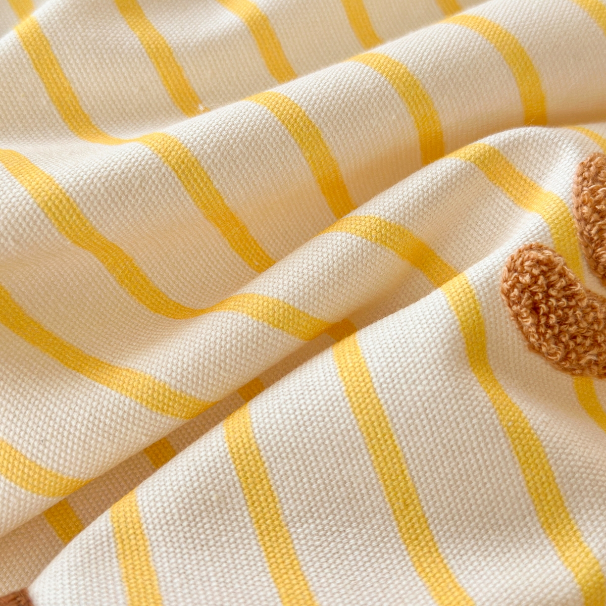 91家纺网 家纺一手货源 找家纺 沐棉家居 2026新款毛巾绣老粗布全棉纯棉床笠单品床笠单件 波点狗