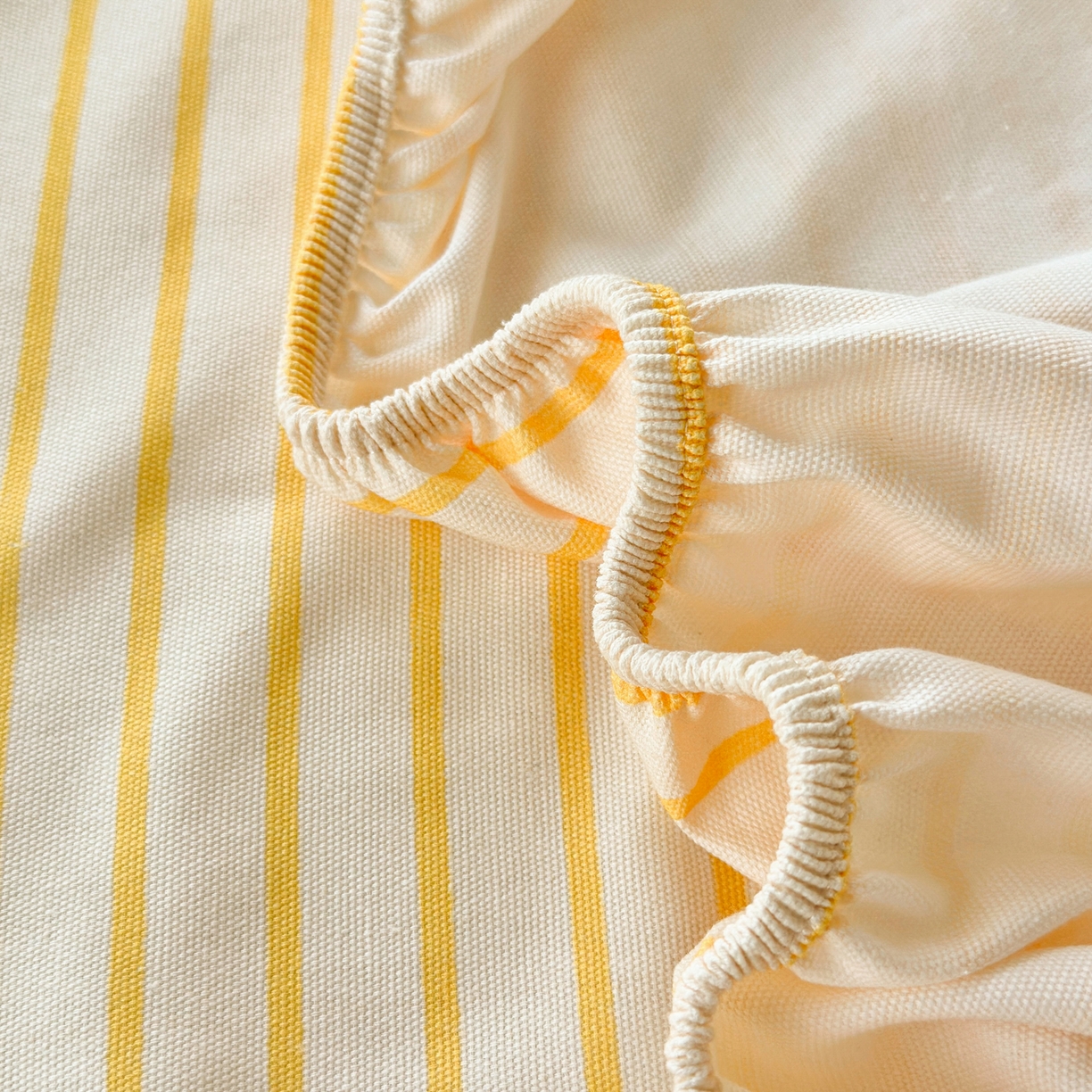 91家纺网 家纺一手货源 找家纺 沐棉家居 2026新款毛巾绣老粗布全棉纯棉床笠单品床笠单件 波点狗