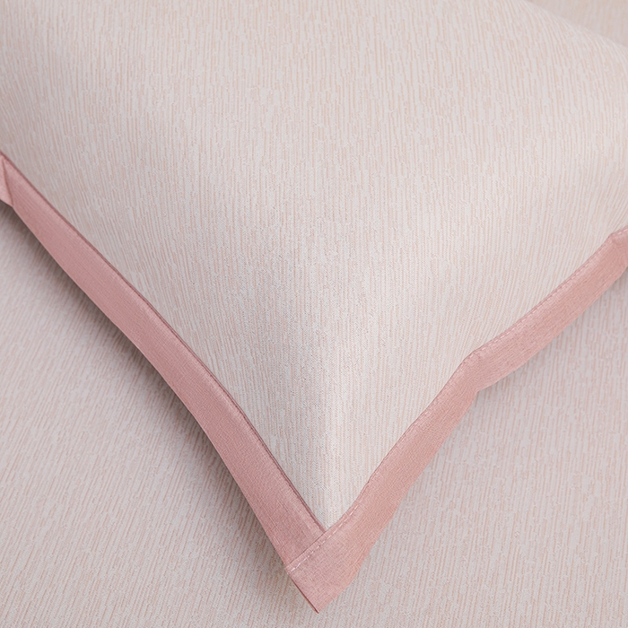 91家纺网 家纺一手货源 找家纺 航途席业 2026新款素锦色织纯冰丝席凉席席子 桃粉